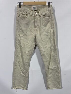 BDG cowboy Jean Light Beige High-Rise Straight Jeans